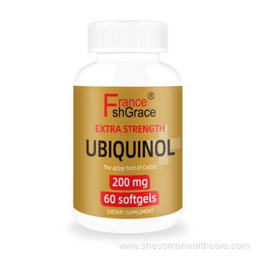 Coq10 supplement Active Form of Coenzyme Q10 softgels